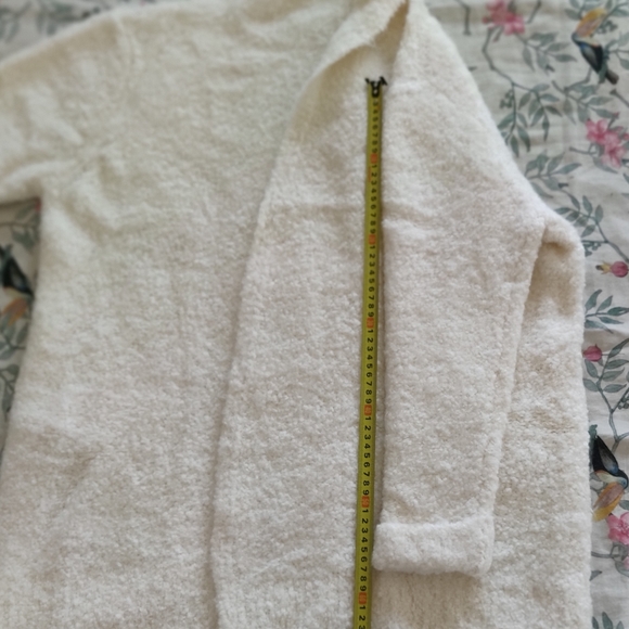Anna Rachele (Italy) Fluffy White Cardigan, New With Tag 🇮🇹 - Picture 9 of 14